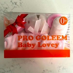 Pink Rabbit Baby Lovey